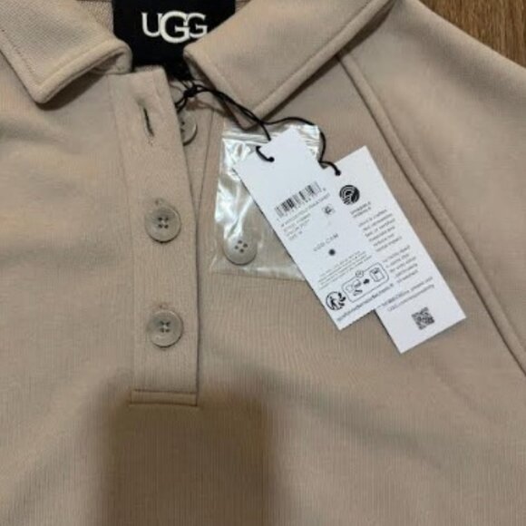NWT Ugg Women's Kaylee Polo Sweatshirt - Picture 3 of 9